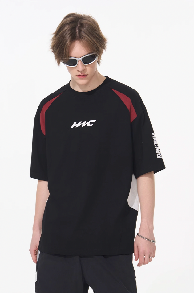 Harsh and Cruel Racing Mesh Panel Soccer Tee