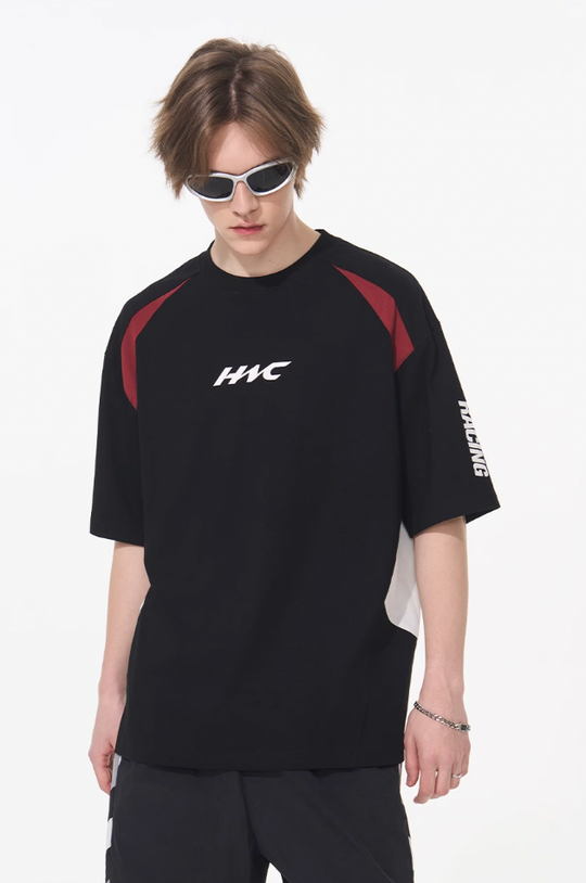 Harsh and Cruel Racing Mesh Panel Soccer Tee