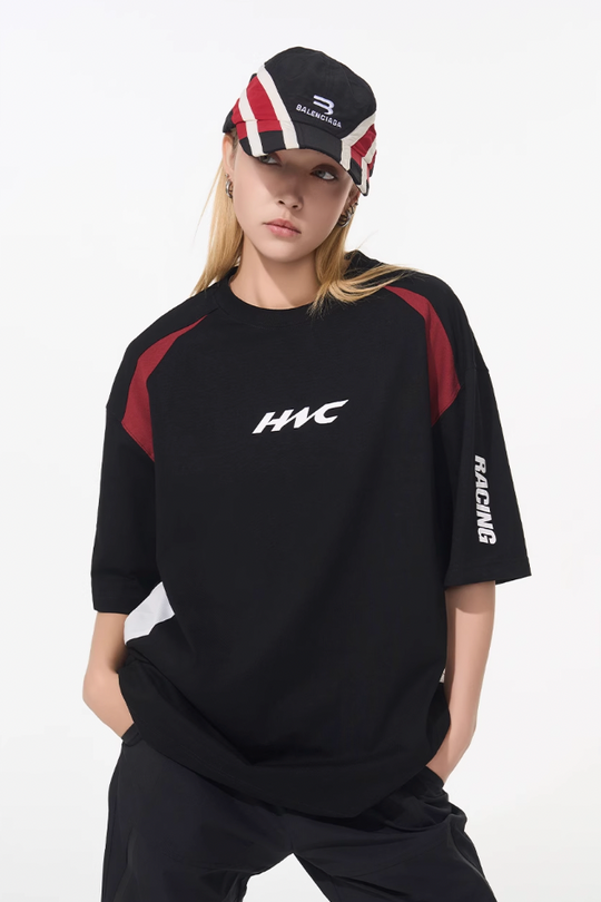 Harsh and Cruel Racing Mesh Panel Soccer Tee