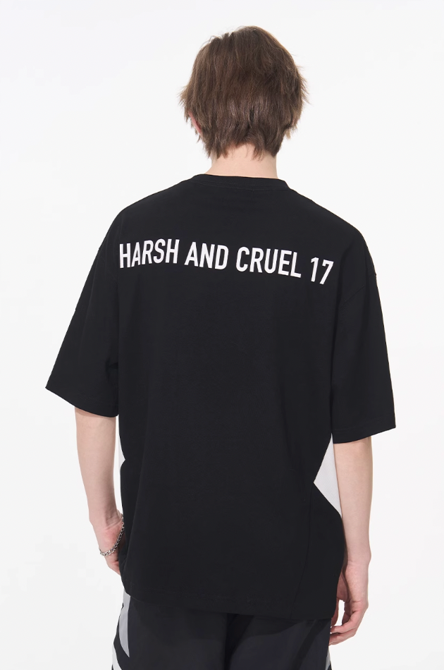 Harsh and Cruel Racing Mesh Panel Soccer Tee