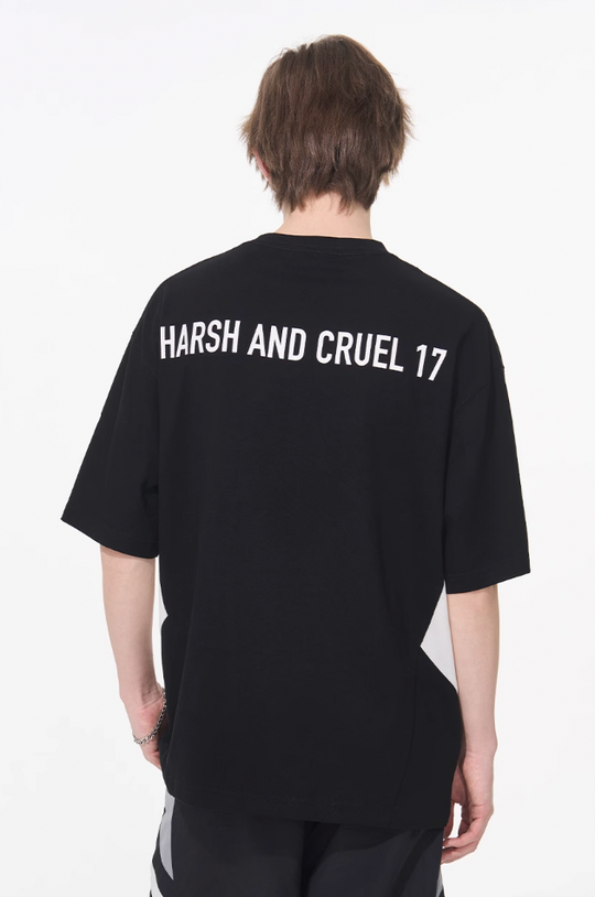 Harsh and Cruel Racing Mesh Panel Soccer Tee