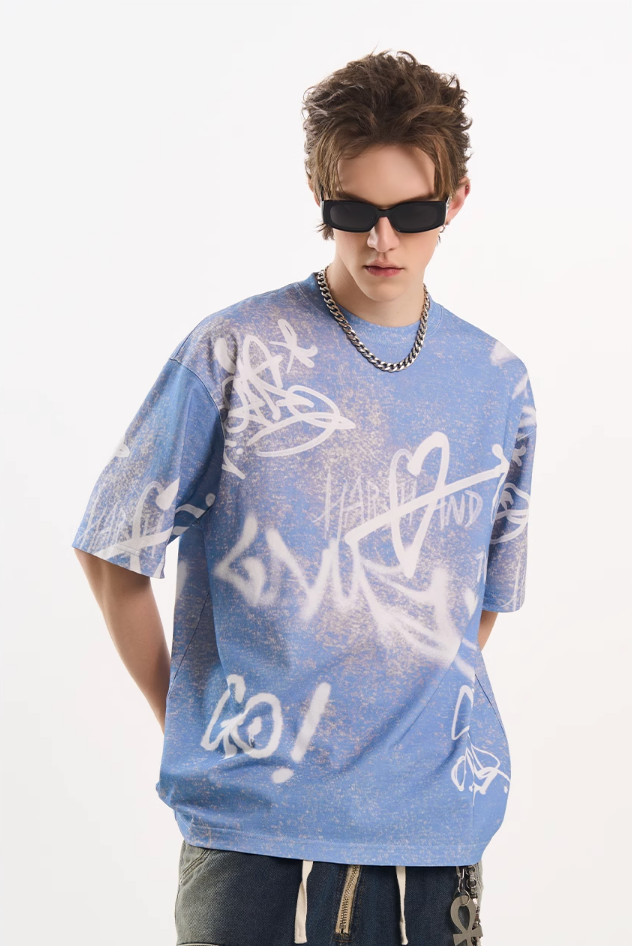 Harsh and Cruel Spray Painted Tee