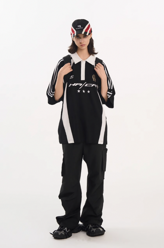 Harsh and Cruel Vintage Jersey Training Polo Shirt