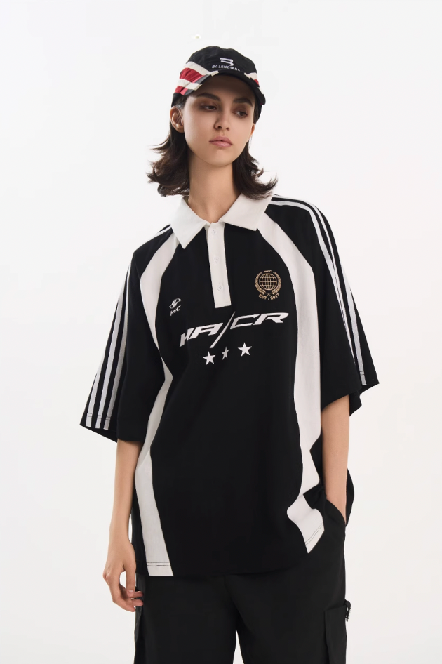 Harsh and Cruel Vintage Jersey Training Polo Shirt