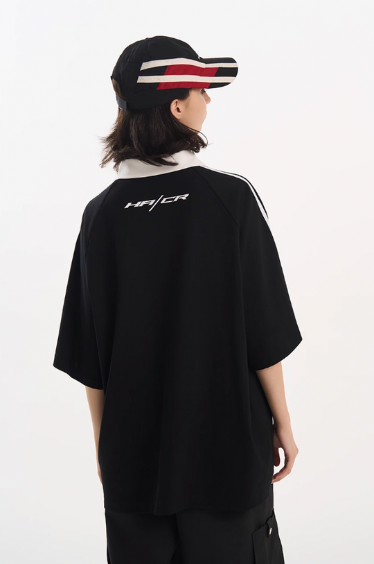 Harsh and Cruel Vintage Jersey Training Polo Shirt