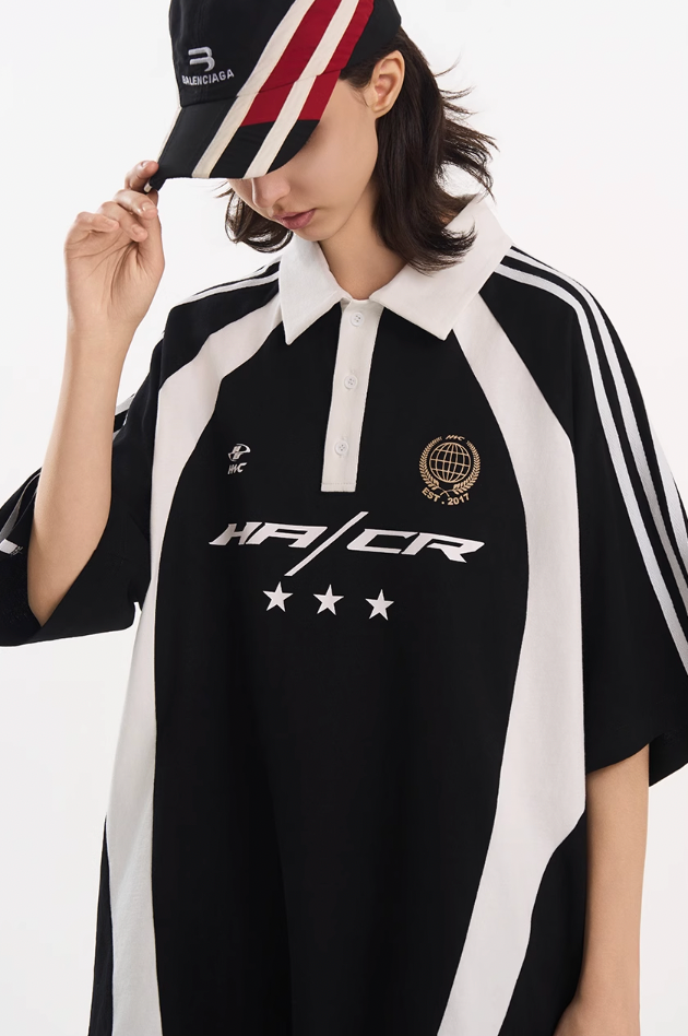 Harsh and Cruel Vintage Jersey Training Polo Shirt