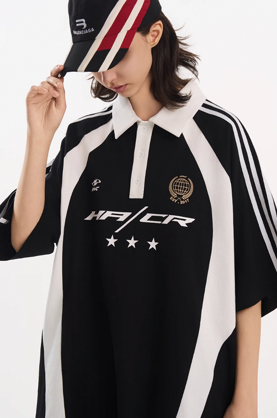 Harsh and Cruel Vintage Jersey Training Polo Shirt