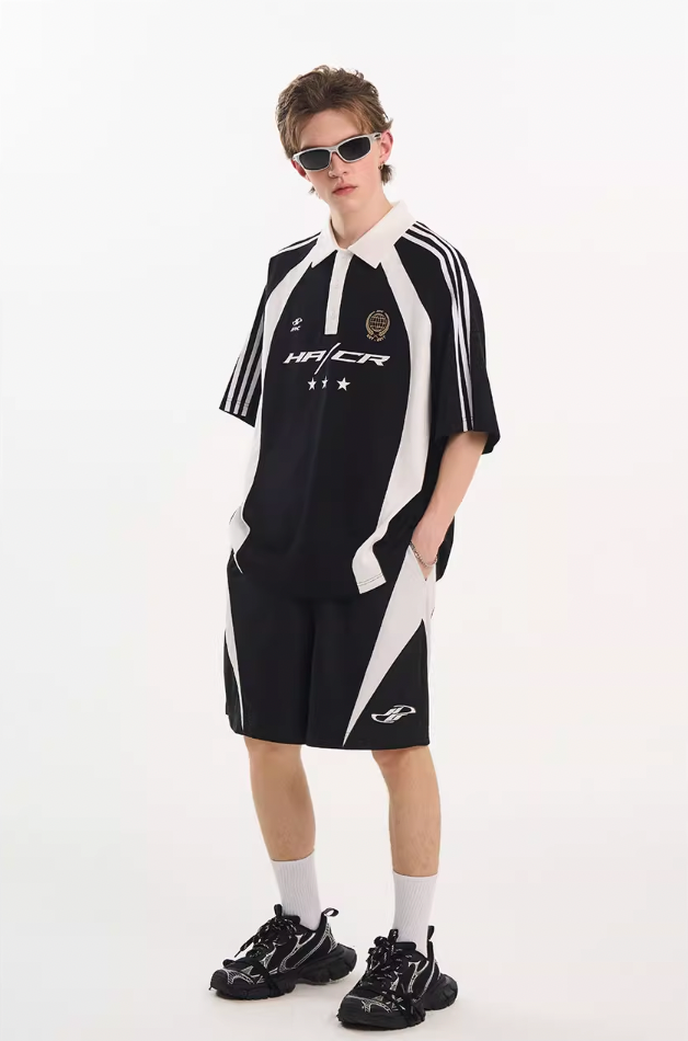 Harsh and Cruel Vintage Jersey Training Polo Shirt