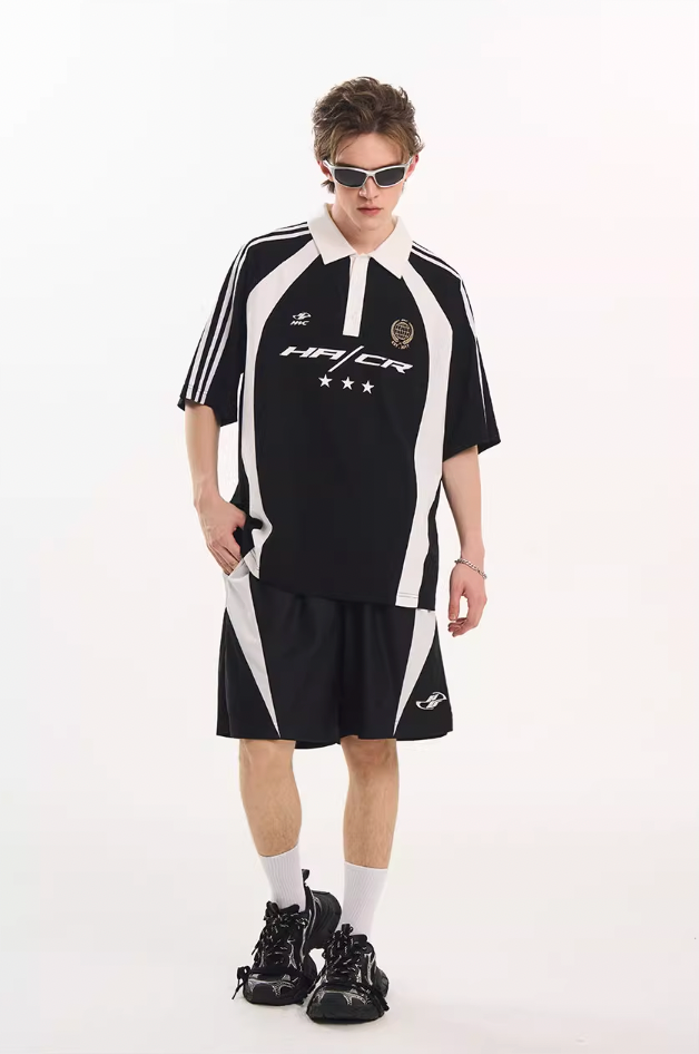 Harsh and Cruel Vintage Jersey Training Polo Shirt