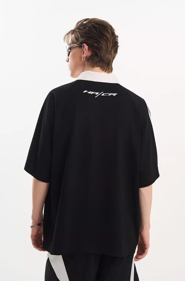 Harsh and Cruel Vintage Jersey Training Polo Shirt