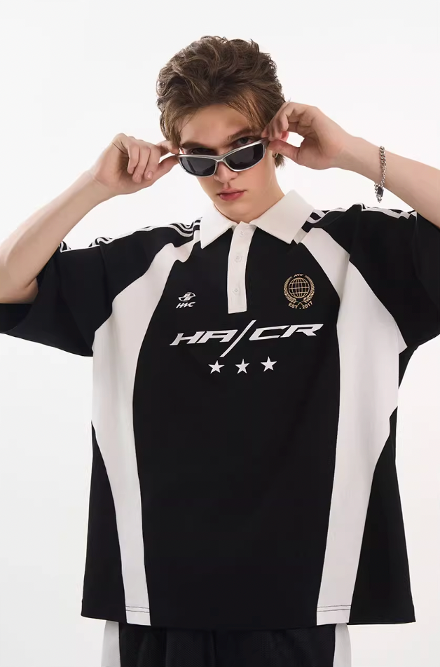 Harsh and Cruel Vintage Jersey Training Polo Shirt