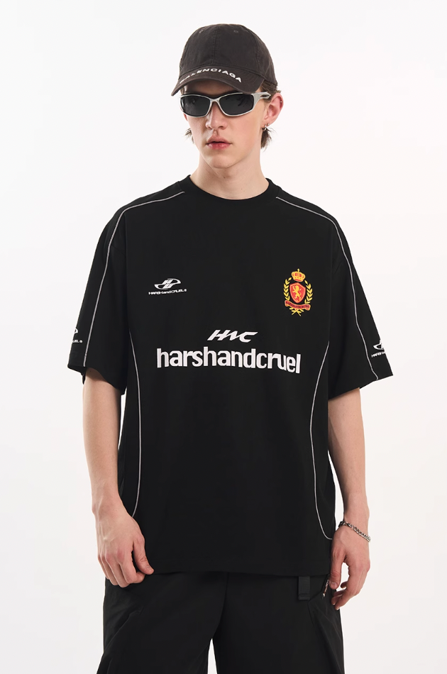 Harsh and Cruel Football Club Jersey Tee