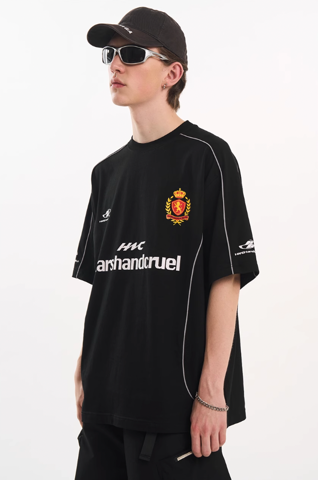 Harsh and Cruel Football Club Jersey Tee