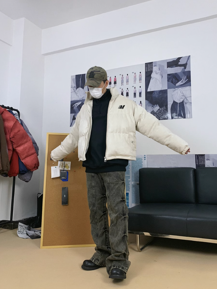 F3F Select Side Folds Micro Flare Denim Jeans