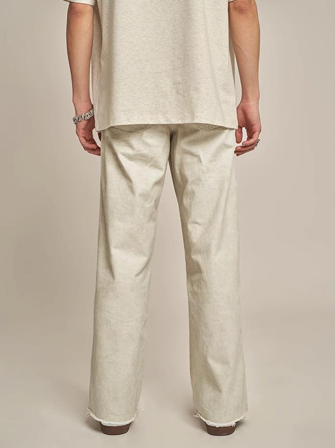 F3F Select Relaxed Straight Leg Casual Jeans