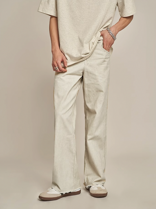 F3F Select Relaxed Straight Leg Casual Jeans