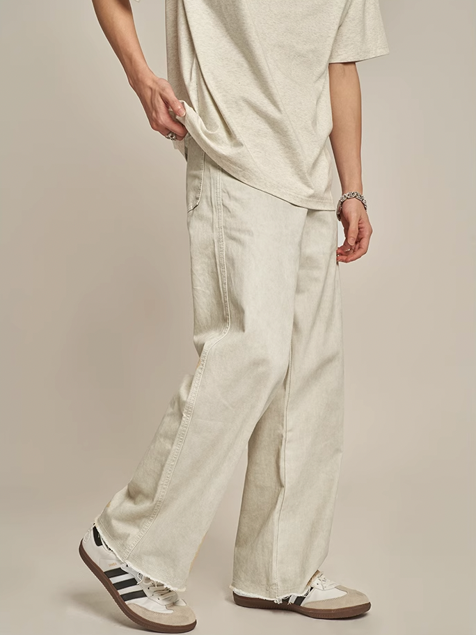 F3F Select Relaxed Straight Leg Casual Jeans