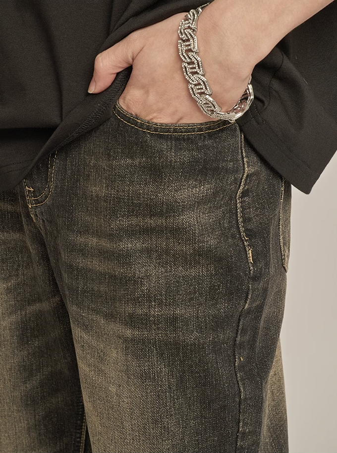 F3F Select Nostalgia Washed Black Jeans