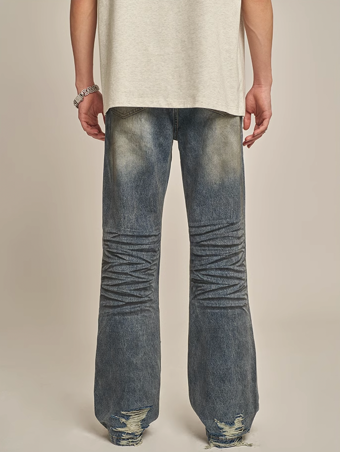 F3F Select Cat Whisker Frayed Jeans