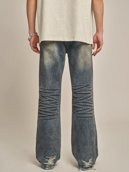 F3F Select Cat Whisker Frayed Jeans