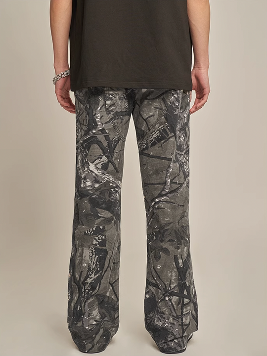 F3F Select Camouflage Paratrooper Outdoor Punch Work Pants