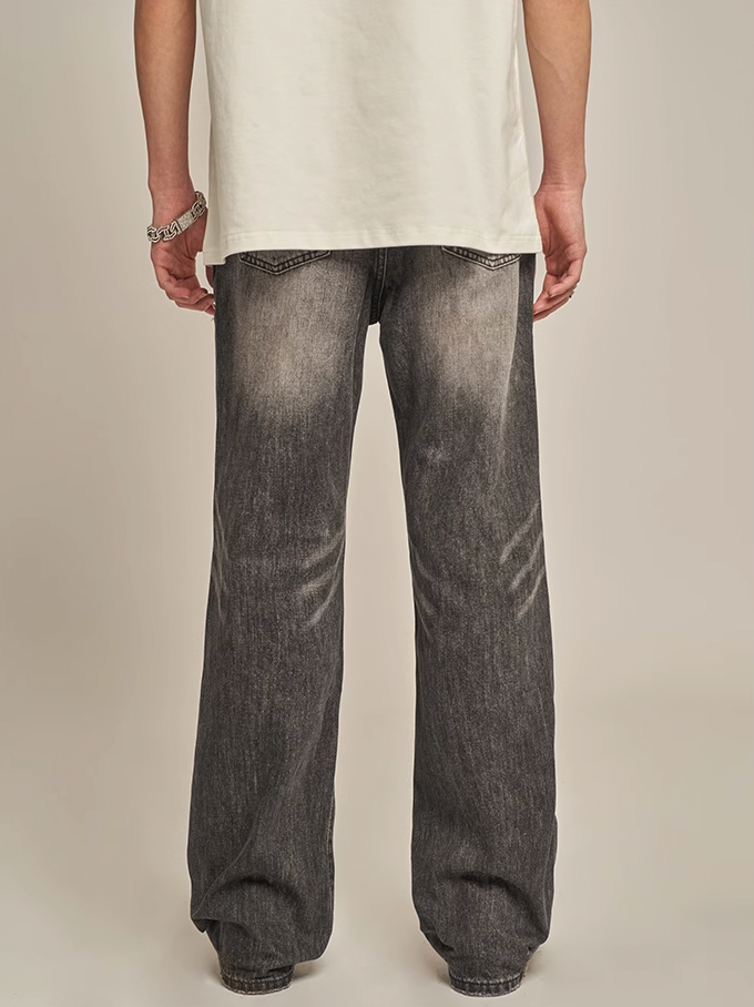 F3F Select Wide Leg Vintage Black Jeans