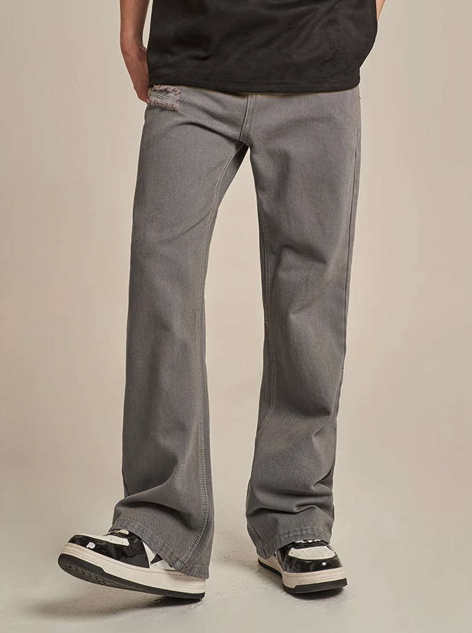 F3F Select Hole Straight Jeans