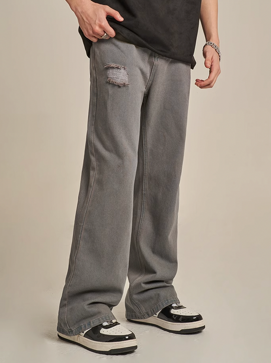 F3F Select Hole Straight Jeans