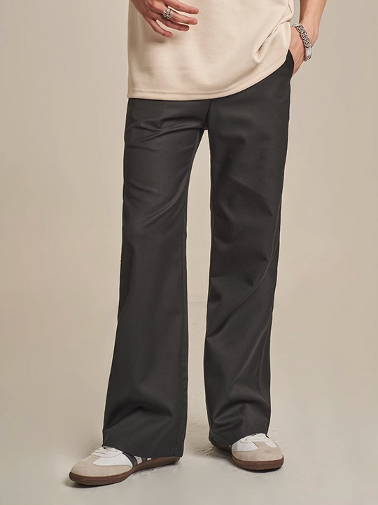 F3F Select Breathable Zipper Draped Micro Flare Pants