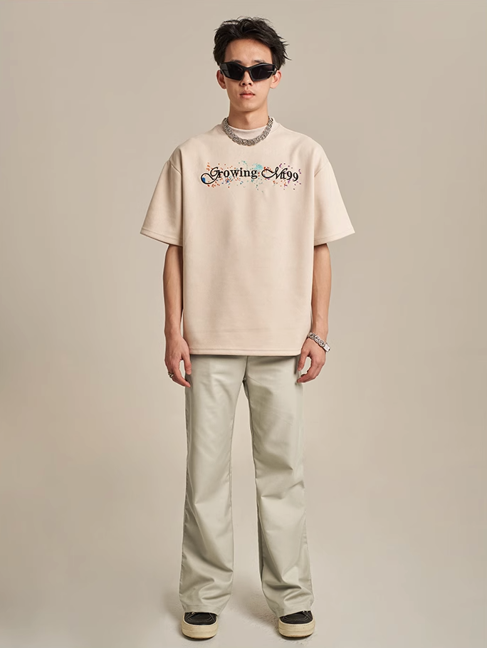 F3F Select Breathable Zipper Draped Micro Flare Pants