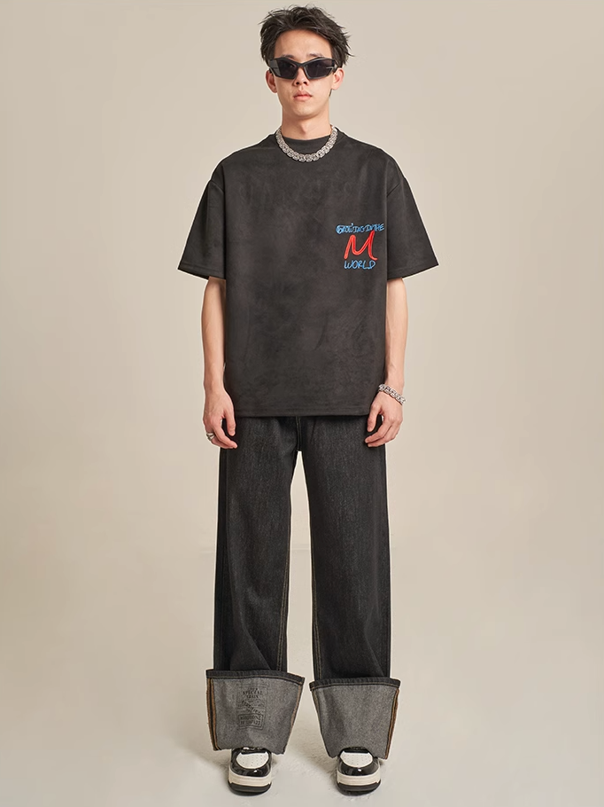 F3F Select Rolled Design Jeans