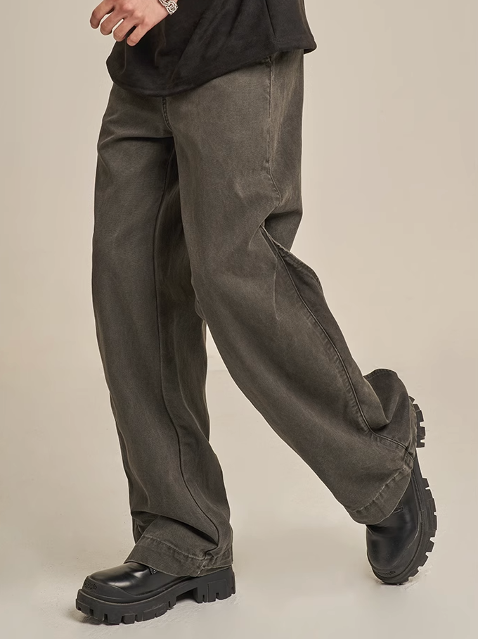 F3F Select Thin Section Button Pocket Jeans