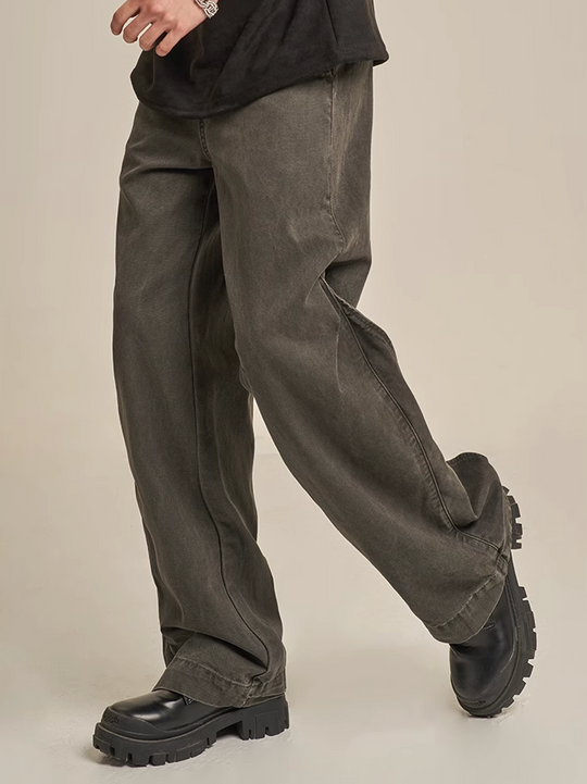 F3F Select Thin Section Button Pocket Jeans