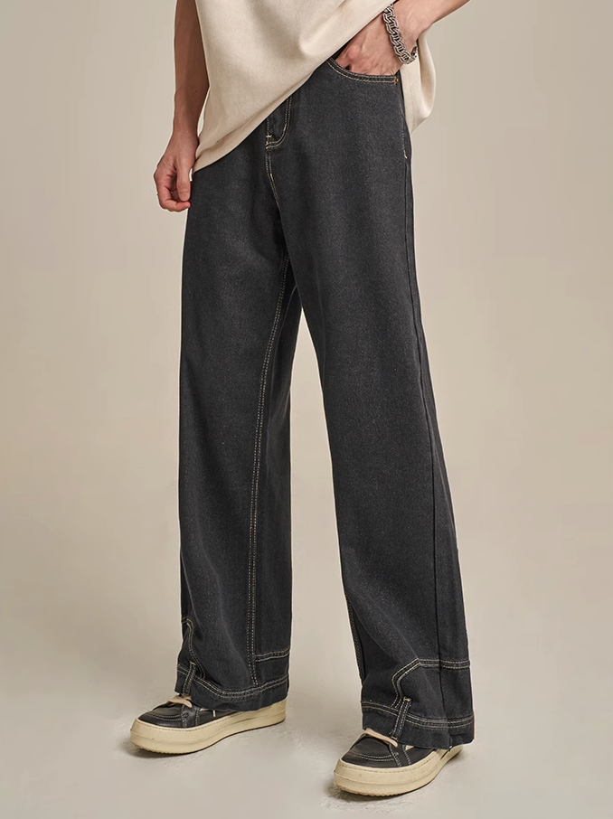 F3F Select Reverse Design Inverted Jeans