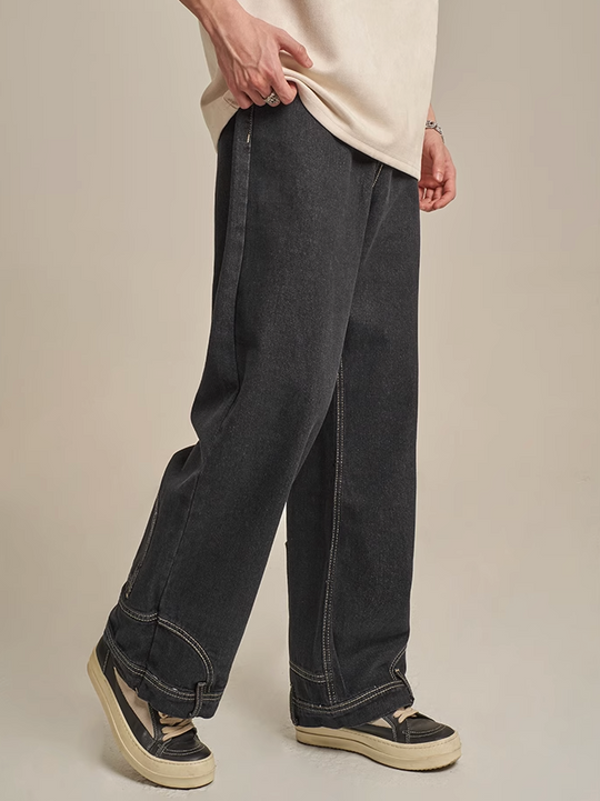 F3F Select Reverse Design Inverted Jeans