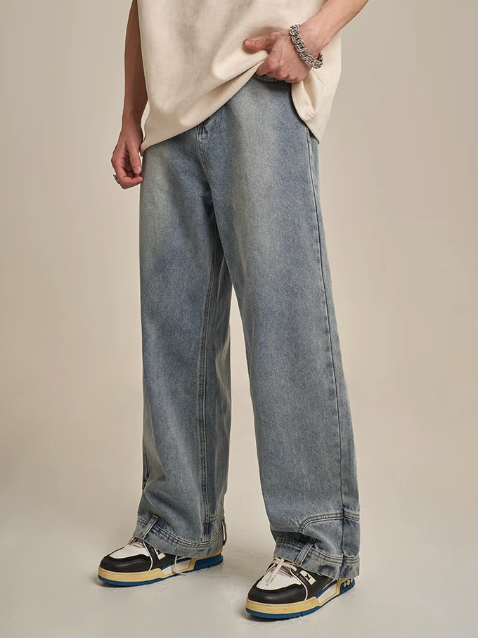 F3F Select Reverse Design Inverted Jeans