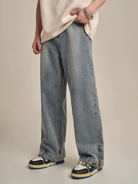 F3F Select Reverse Design Inverted Jeans