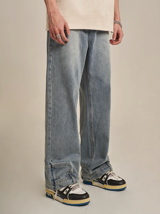 F3F Select Reverse Design Inverted Jeans