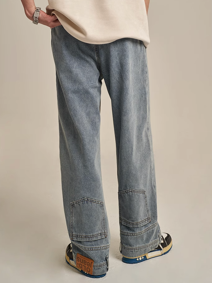 F3F Select Reverse Design Inverted Jeans