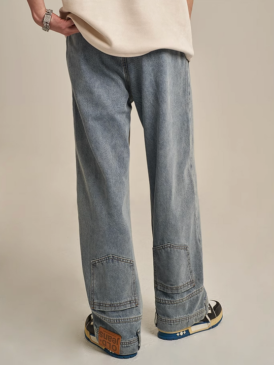 F3F Select Reverse Design Inverted Jeans