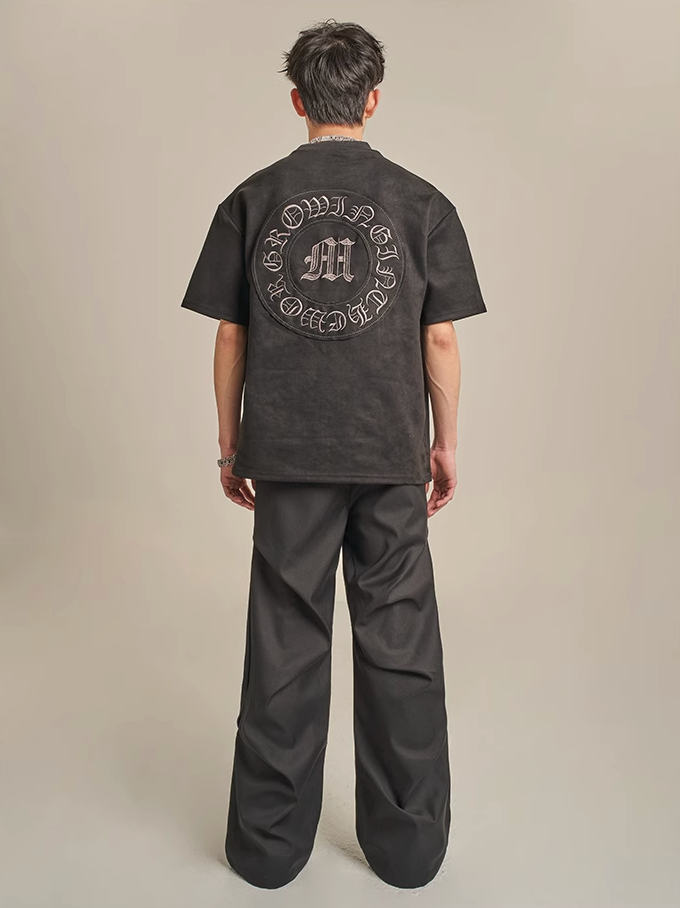 F3F Select Drape Black Suit Pants