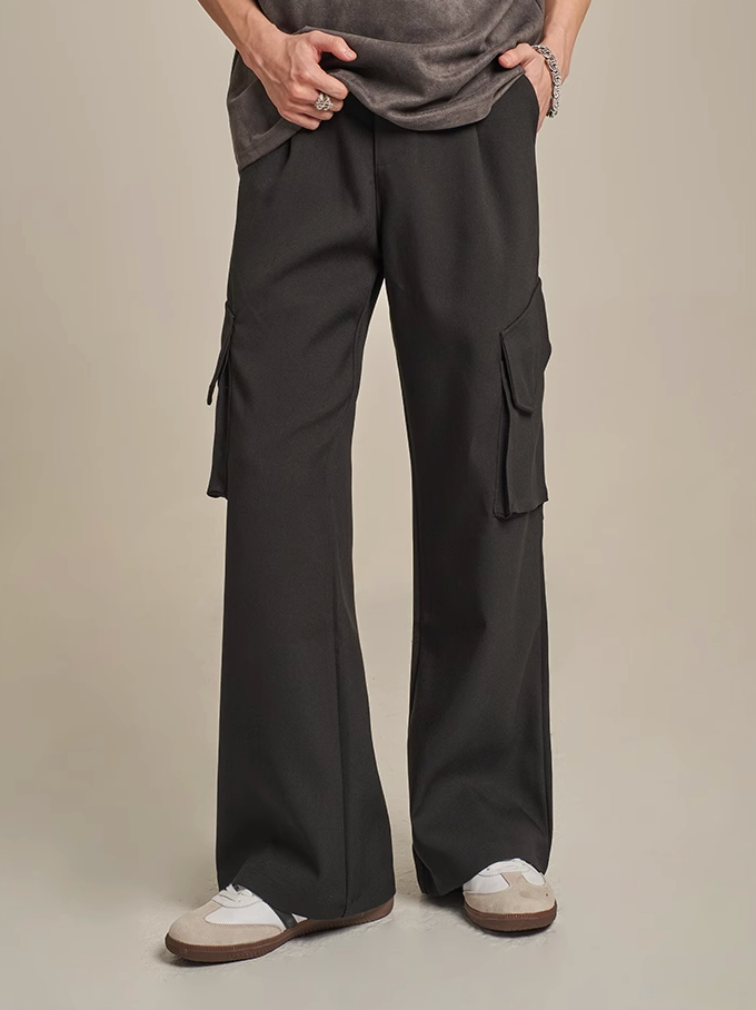 F3F Select Large Pockets Mopping Cargo Pants