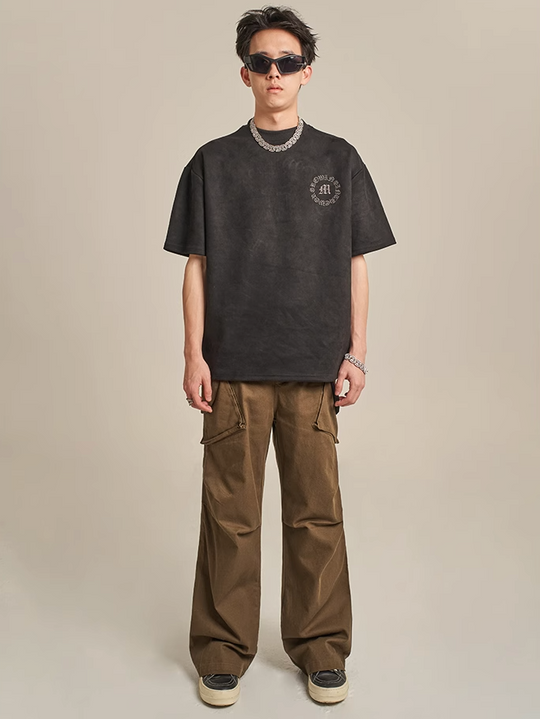 F3F Select Wide Leg Paper Bag Cargo Pants