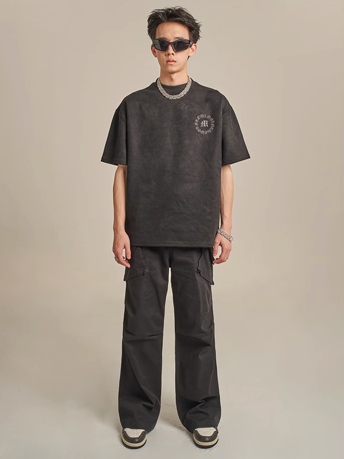 F3F Select Wide Leg Paper Bag Cargo Pants