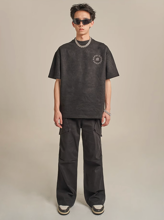 F3F Select Wide Leg Paper Bag Cargo Pants