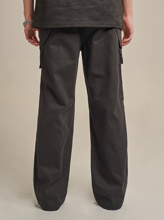 F3F Select Wide Leg Paper Bag Cargo Pants