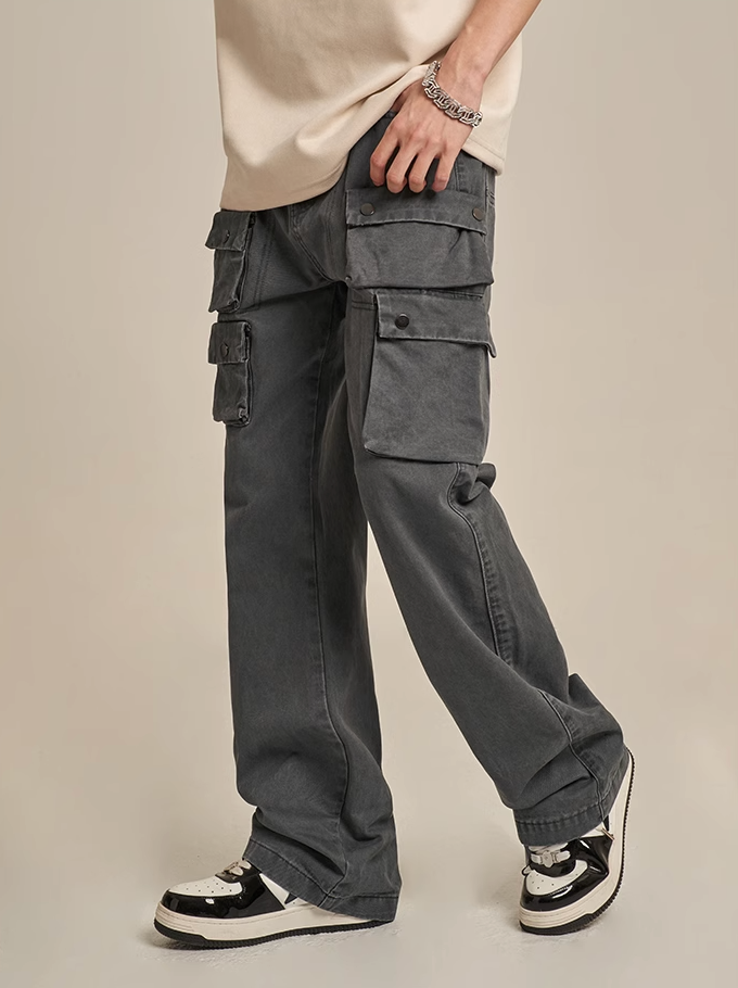 F3F Select Micro Stretch Multi Pocket Paratrooper Cargo Pants