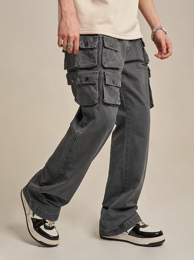 F3F Select Micro Stretch Multi Pocket Paratrooper Cargo Pants