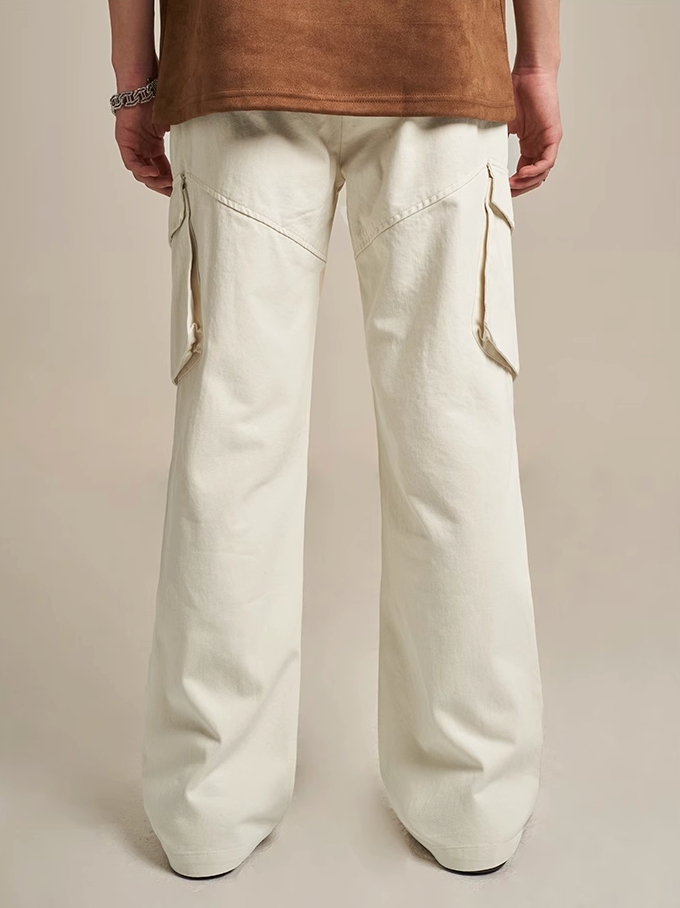 F3F Select Lazy Pleated Work Cargo Pants