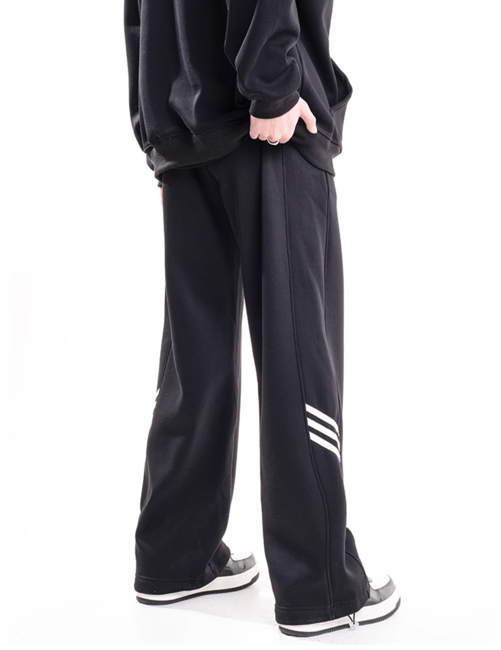 F3F Select Drawstring Striped Sweat Pants